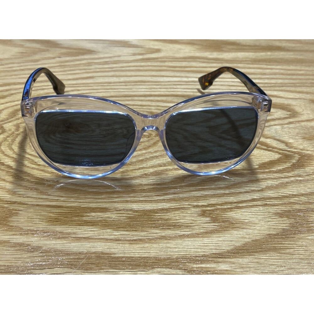 Christian Dior DiorMania 2 Womens Havana Clear Plastic Blue Lense Sunglasses A35 - Picture 7 of 7